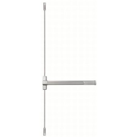 DORMAKABA COMMERCIAL HDWE Dormakaba Commercial Hardware 3' Surface Vertical Door Fire Rated Exit Devices Satin Chrome Finish QED116626